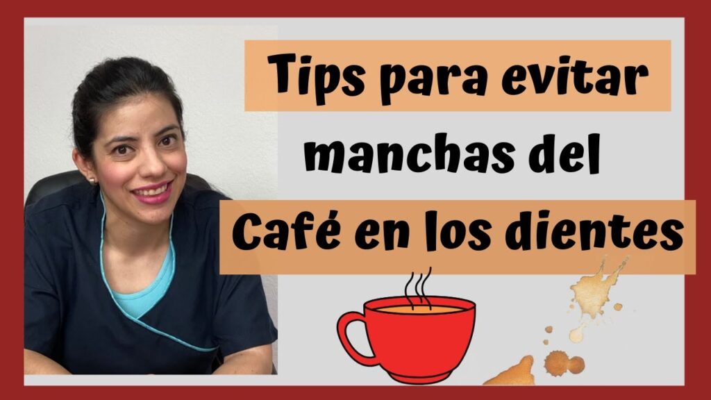 Cómo quitar las manchas de cafe de los dientes