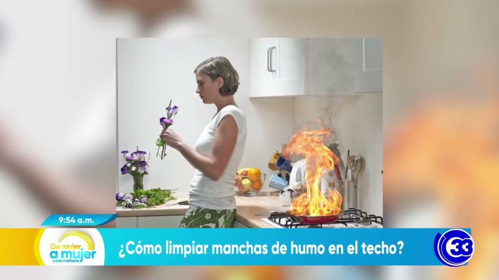 Cómo quitar las manchas de humo en la pared