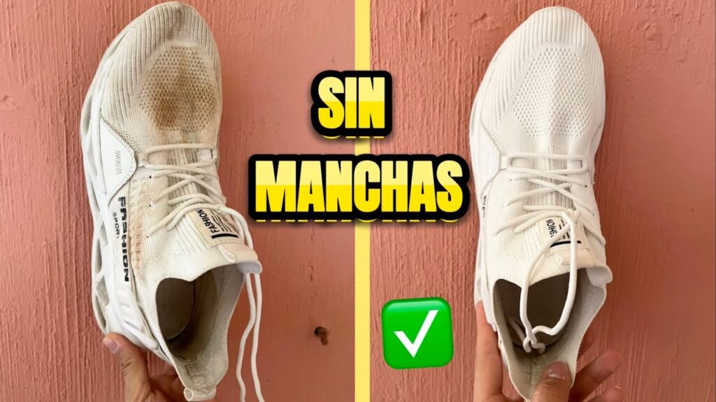 Cómo quitar las manchas de sangre en tenis blancos