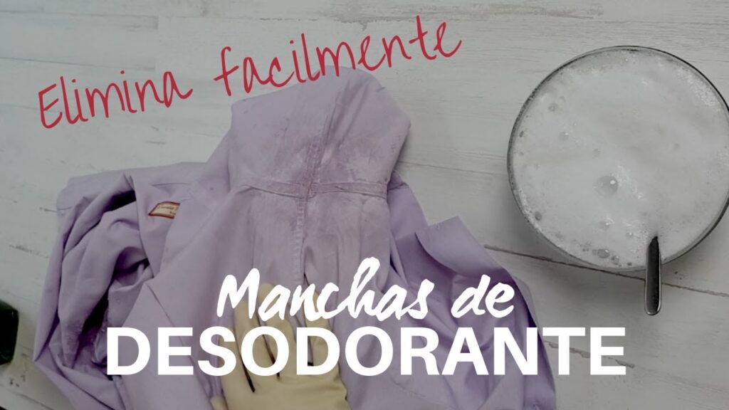 Cómo quitar las manchas de sudor con bicarbonato
