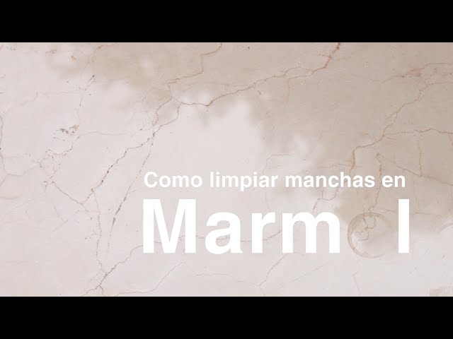 Cómo quitar las manchas de vino en suelo de marmol