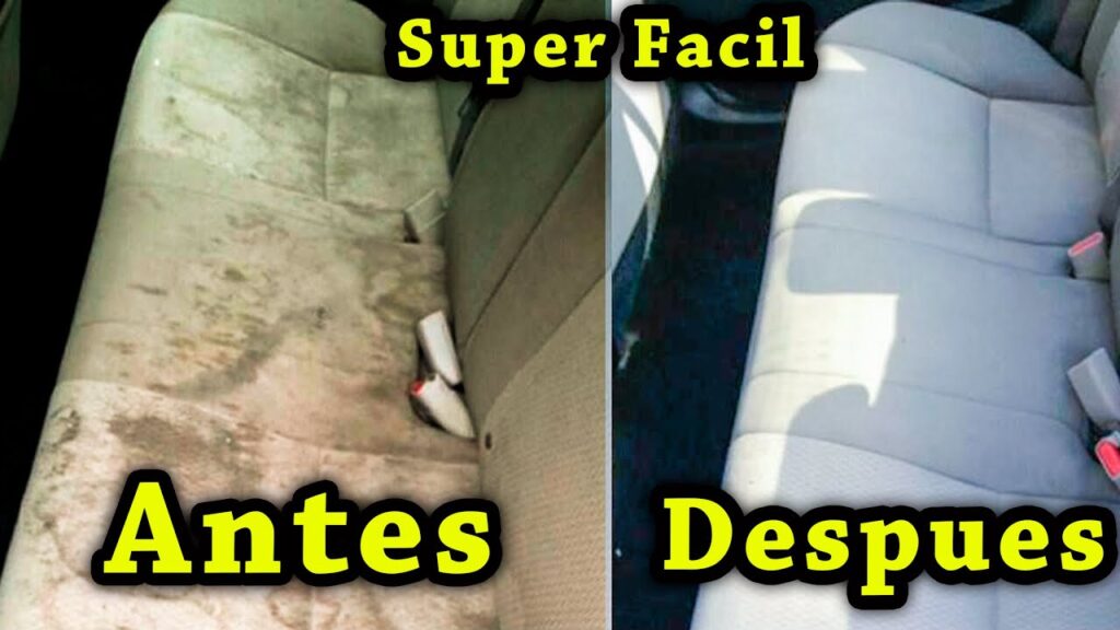 Cómo quitar las manchas del tapizado de un auto